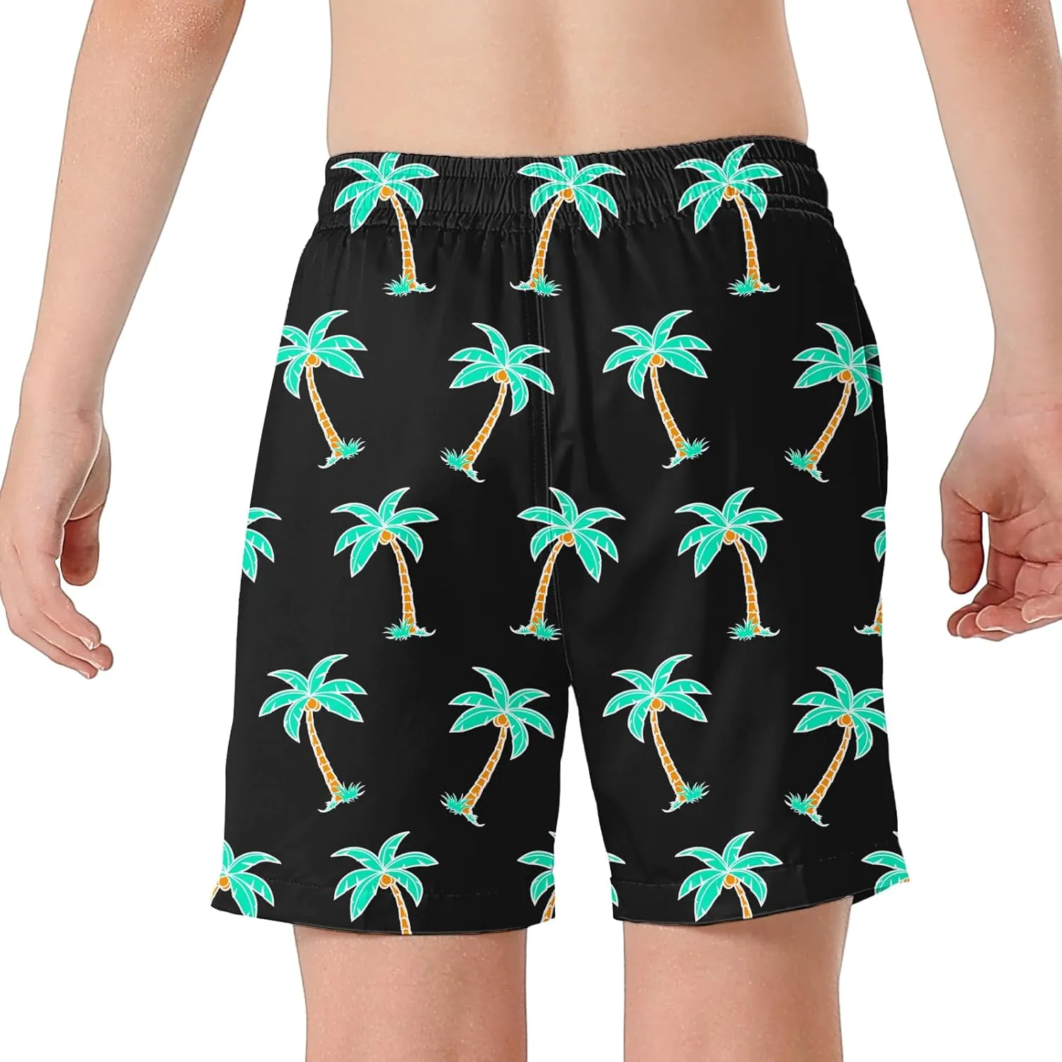 6-20T Boys Swimming Trunks 2 in 1 Bathing Suit Quick Dry Board Shorts