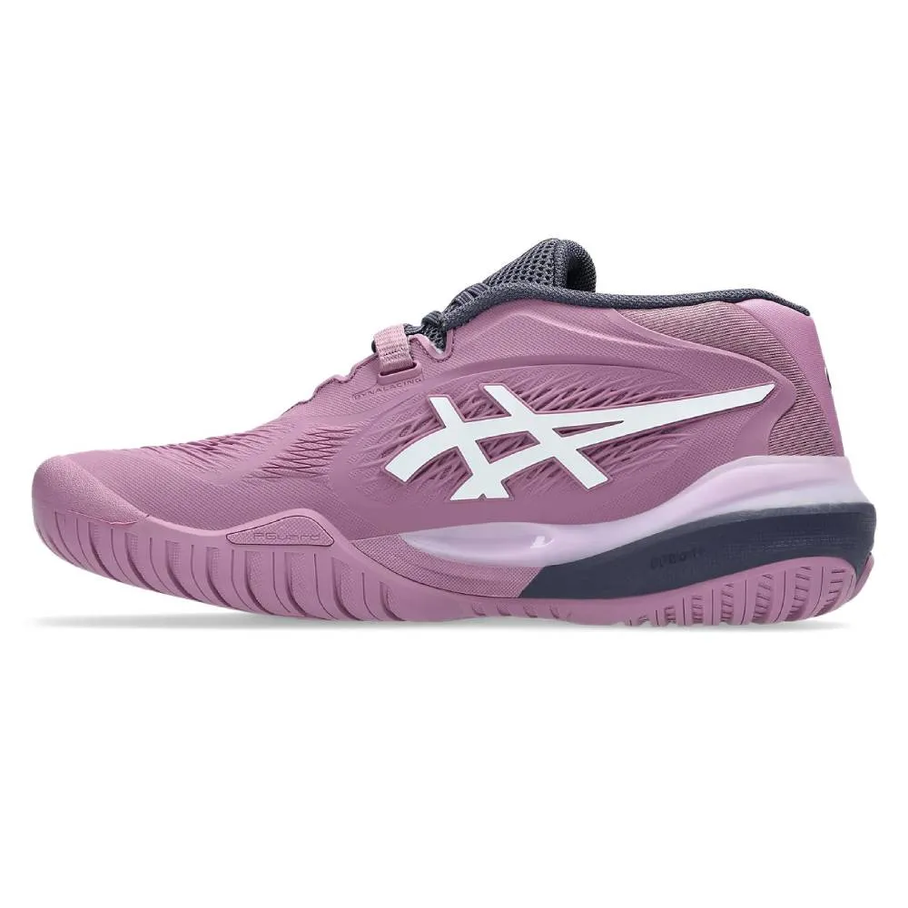 ASICS GEL RESOLUTION X WOMEN'S TENNIS SHOE (UBE/WHITE)