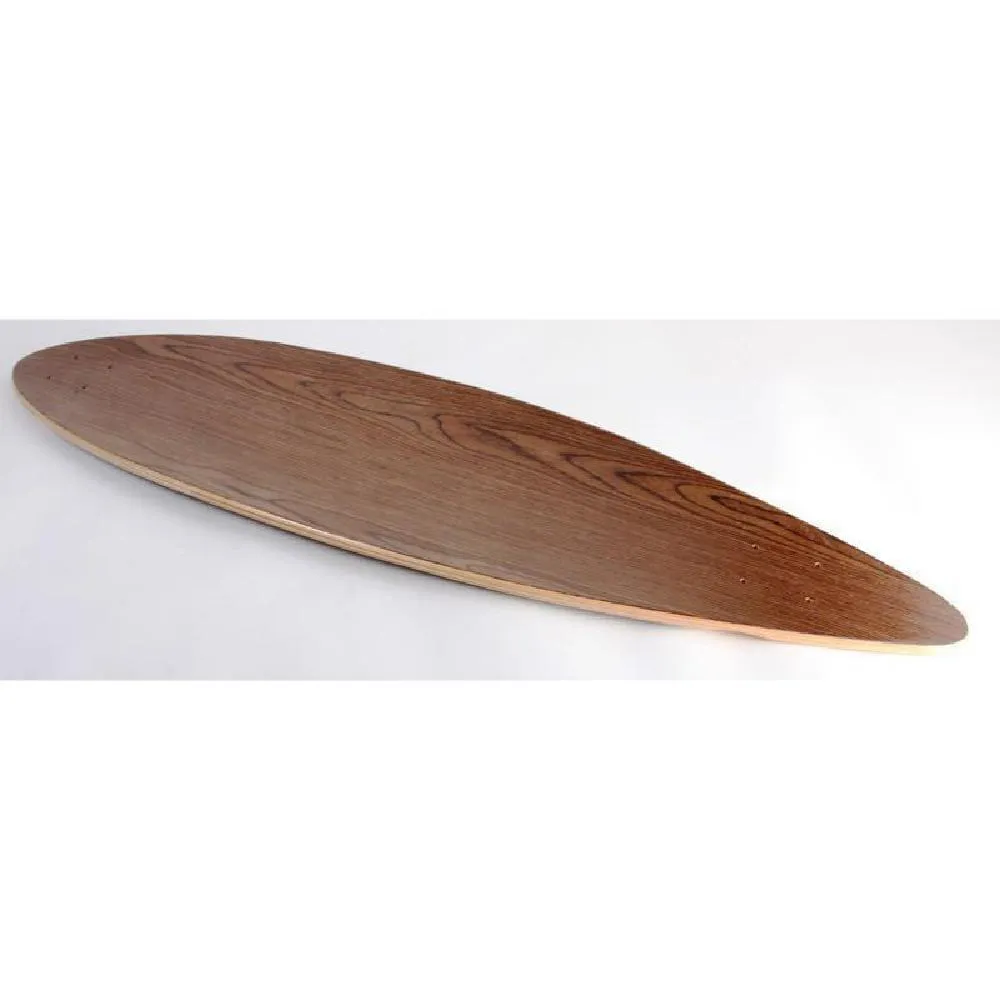 Blank Pintail Dark Walnut 40" Longboard Complete