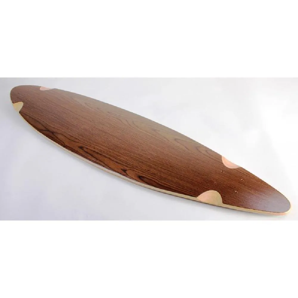 Blank Pintail Dark Walnut 40" Longboard Complete