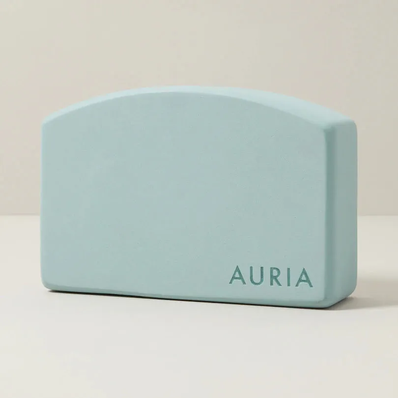 Blue Ocean Bundle include Vase Yoga Block Mug and Small Pillar Candle