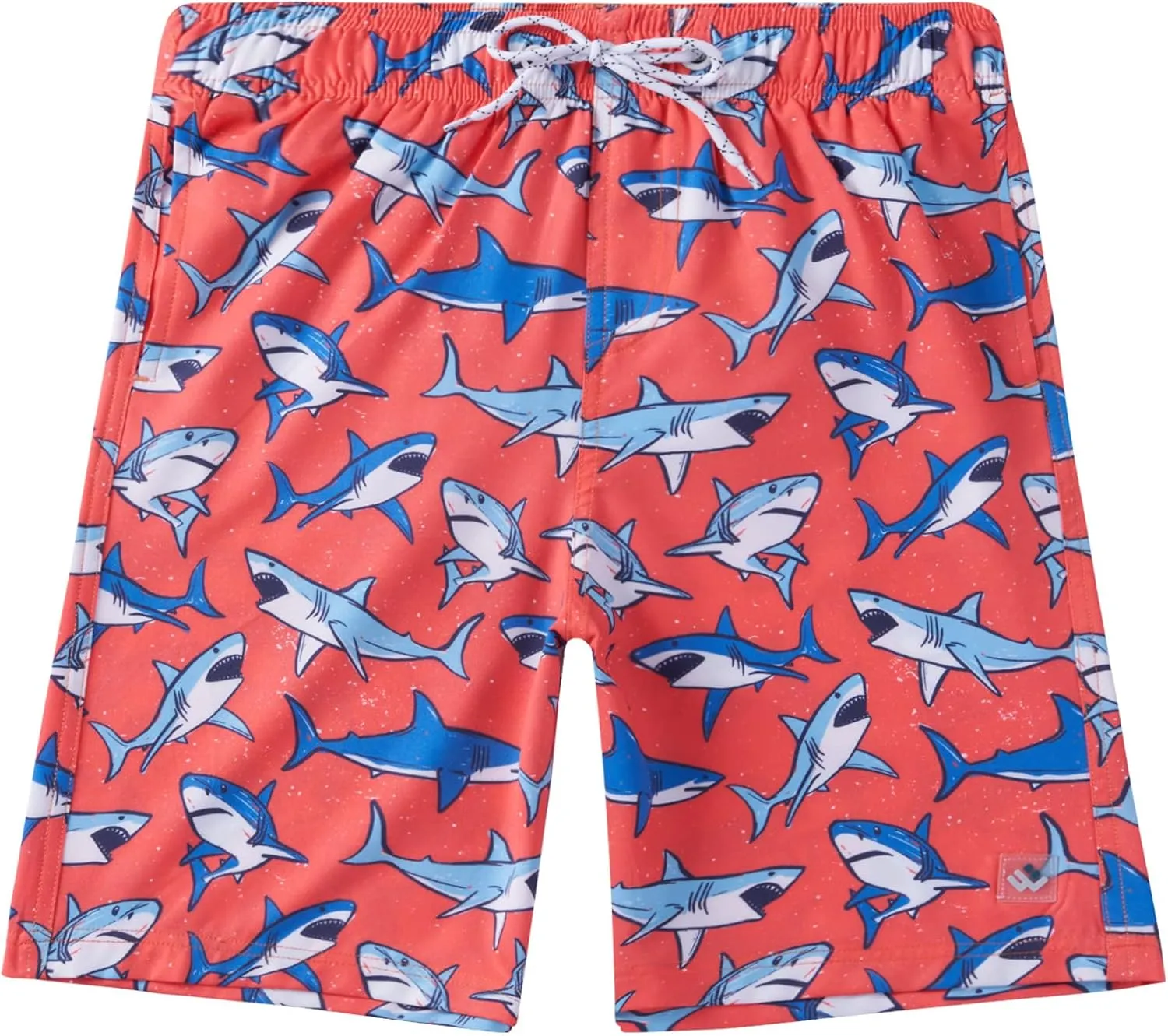 Boys Swim Trunks UPF 50  Quick Dry Toddler Beach Board Shorts Kids Bathing Suit Youth Swimwear with Mesh Lining