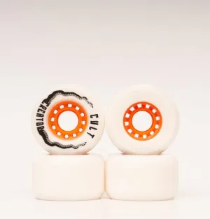 Cult Creator 72mm Longboard Wheels White (Stoneground)