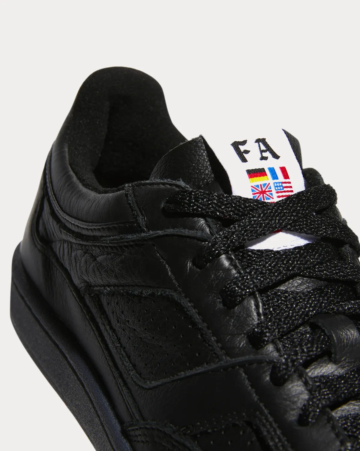 FA Experiment 2 Core Black / Core Black / Shadow Red Low Top Sneakers