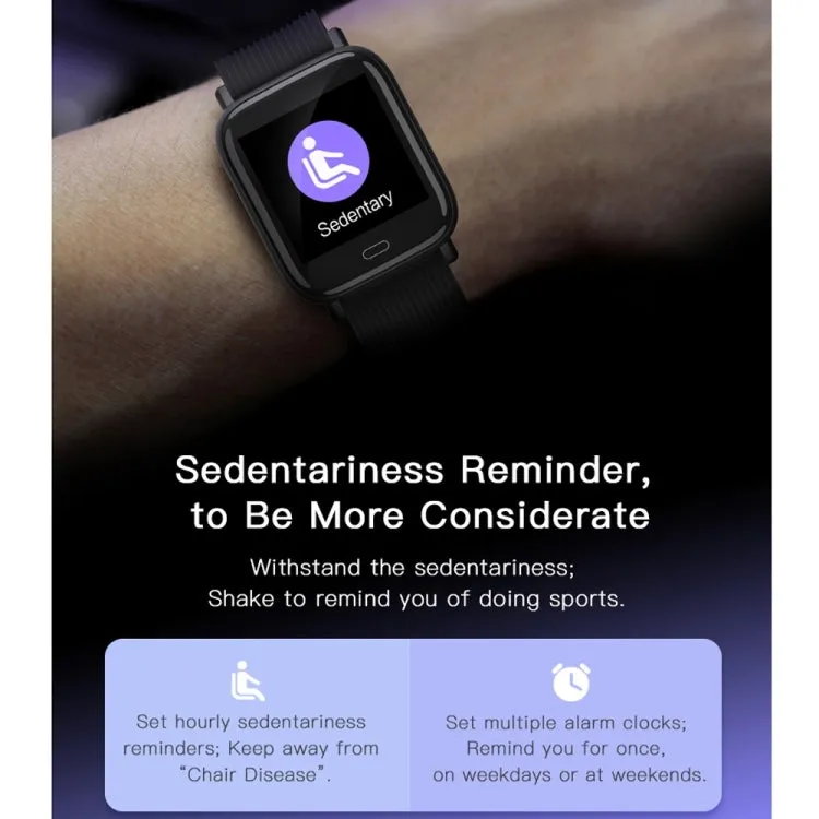 G20 Smart Fitness Tracker with 1.3" TFT Color Display - IP67 Waterproof, Heart Rate & Blood Pressure Monitoring, Call & Sleep Alerts, Sedentary Reminder