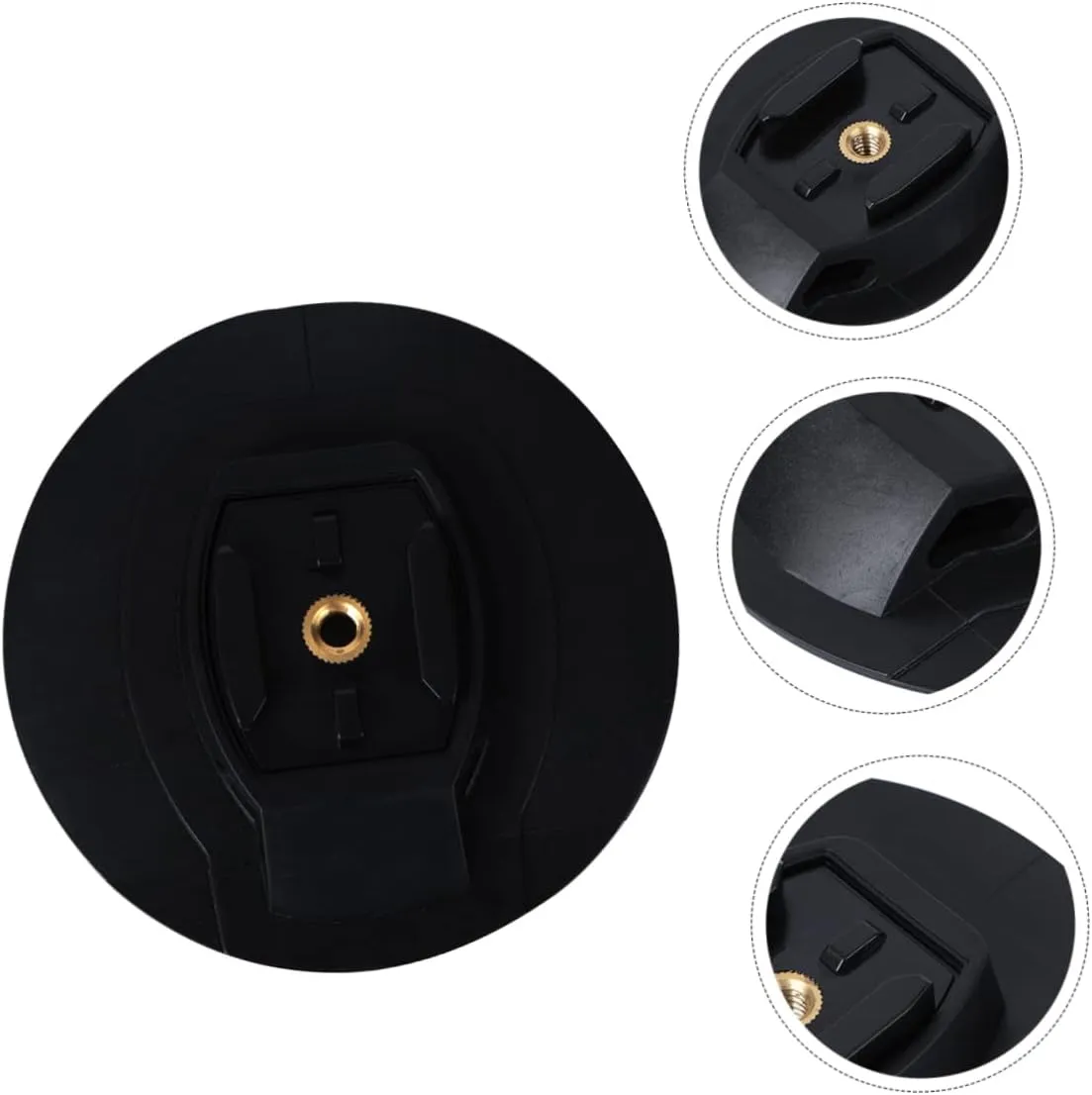 Gatuida 2pcs Sup Surfboard Camera Base Adhesive Mount for Outdoor Sports Camera Accessory Easy Installation for Paddleboarding Adventures