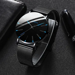 GENEVA Luxury Fashion Quartz Stainless steel Wrist watches