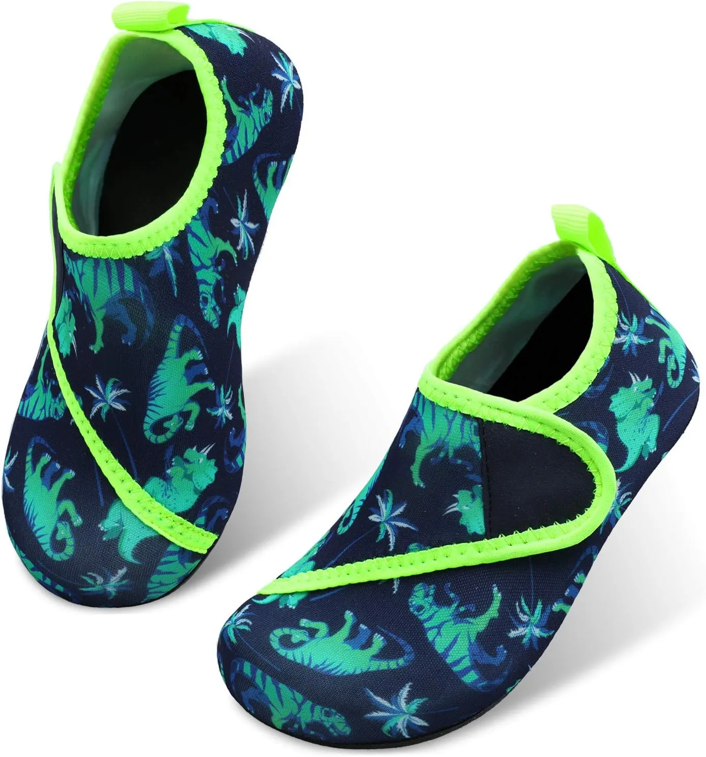 JIASUQI Kids Boys and Girls Summer Athletic Water Shoes Aqua Socks for Beach Swimming Pool