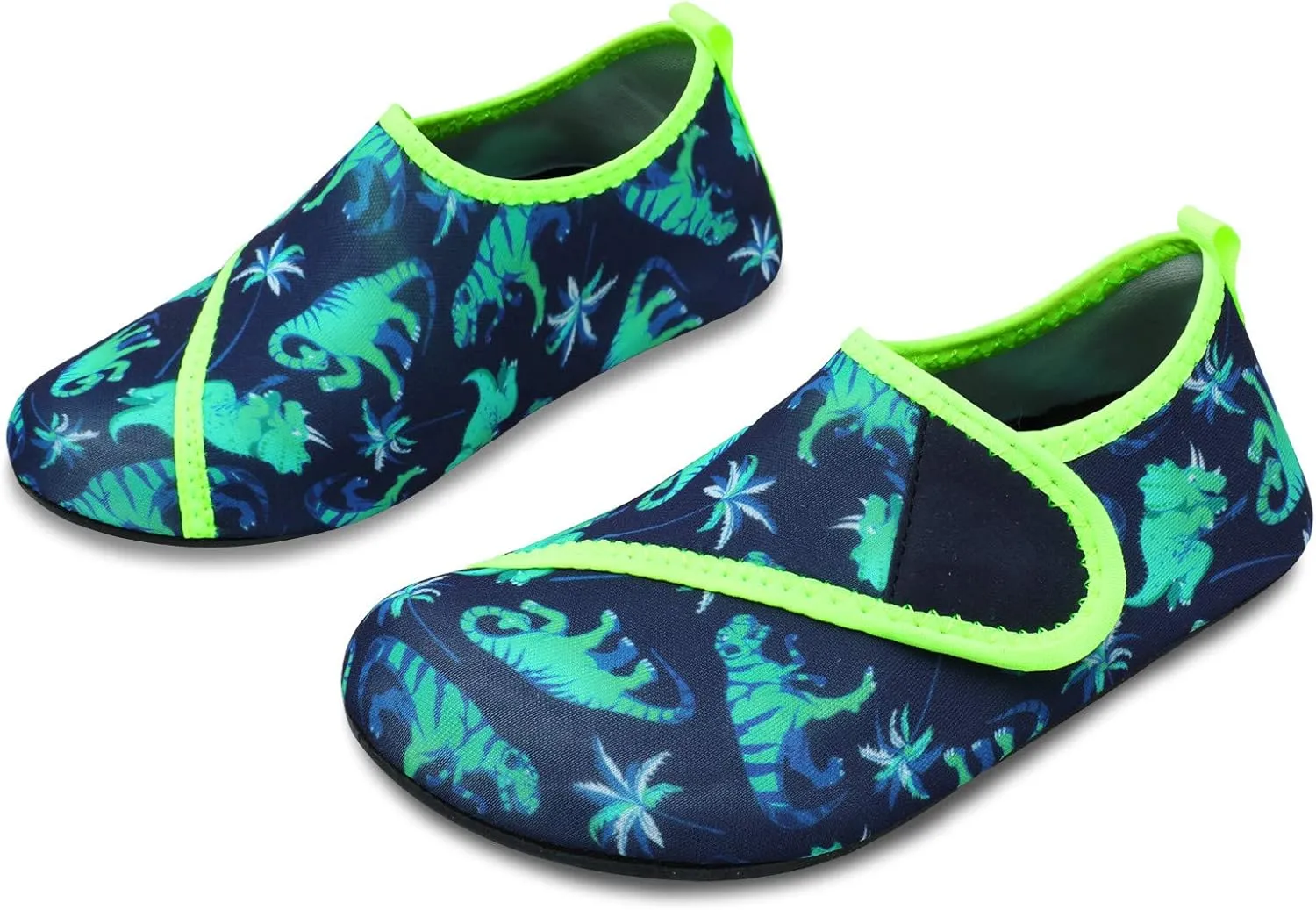 JIASUQI Kids Boys and Girls Summer Athletic Water Shoes Aqua Socks for Beach Swimming Pool