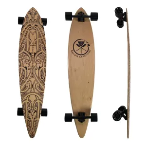 Kahuna Creations Pohaku Kakau 46" Pin Tail Longboard