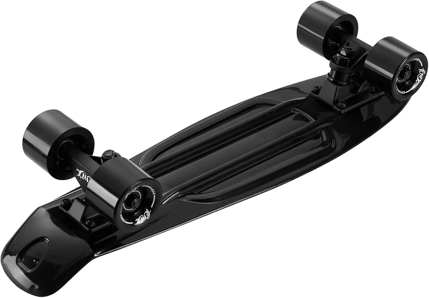 KMX Skateboard 22 and 27 Inch, Classic Cruiser Skateboard for Boys, Girls, Kids, Students, Adults, Teens, Mini Cruiser Board for Beginners and Advanced Skaters.