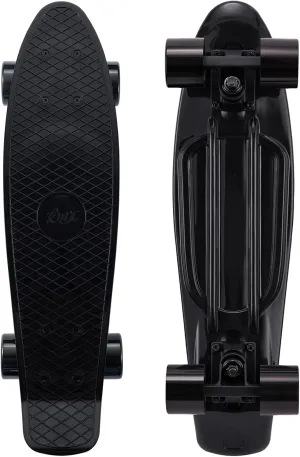 KMX Skateboard 22 and 27 Inch, Classic Cruiser Skateboard for Boys, Girls, Kids, Students, Adults, Teens, Mini Cruiser Board for Beginners and Advanced Skaters.
