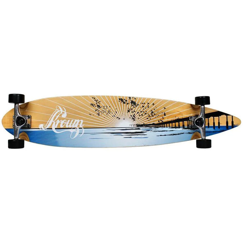 Krown Sunset Pier 43" Pintail Longboard