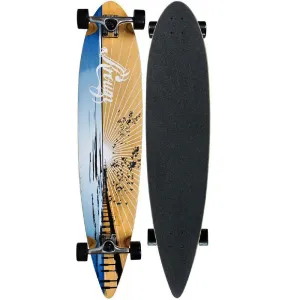 Krown Sunset Pier 43" Pintail Longboard