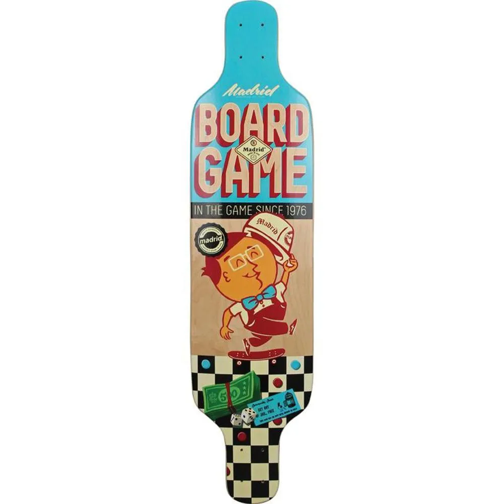 Madrid Boardgame Dream Top Mount 39" Longboard Deck