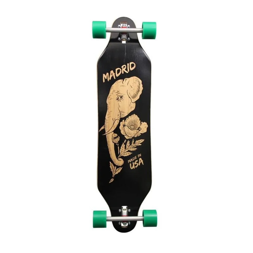Madrid Missionary Bamboo Elephant Longboard Drop Thru