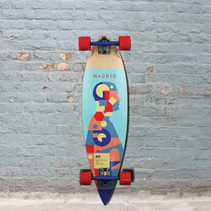 Madrid Pintail Pie Chart 36" Longboard