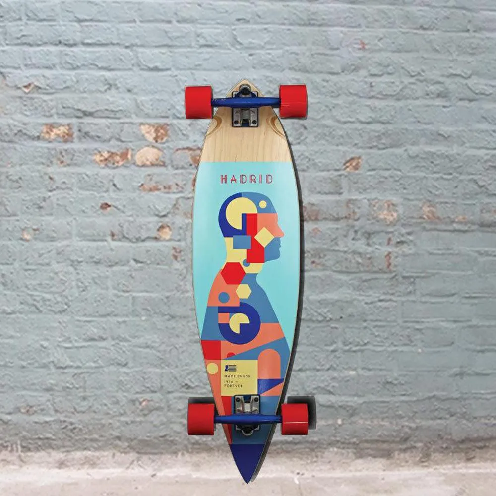 Madrid Pintail Pie Chart 36" Longboard