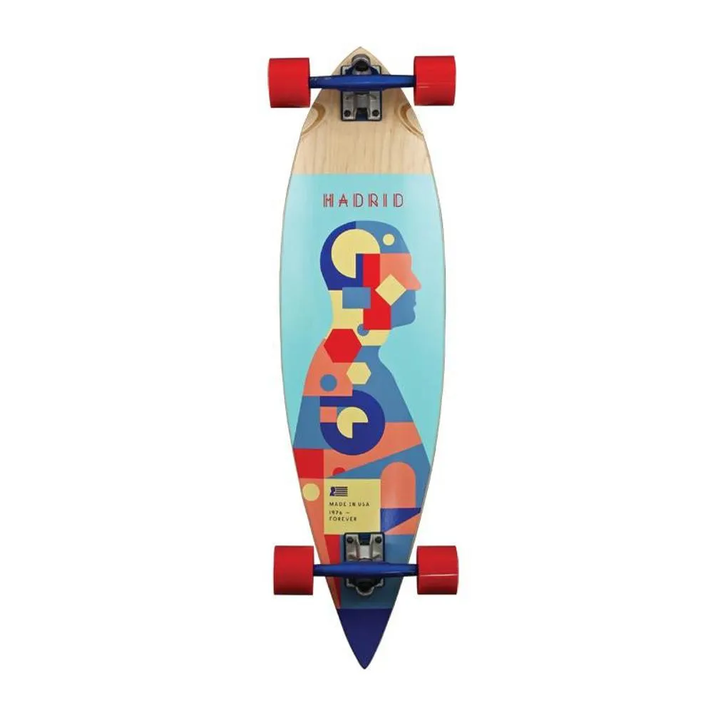 Madrid Pintail Pie Chart 36" Longboard