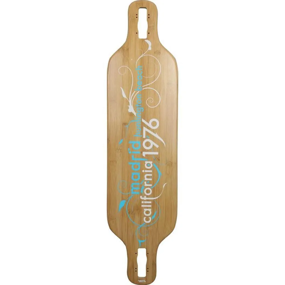 Madrid Vines Dream Drop Through Bamboo 39" Longboard Deck