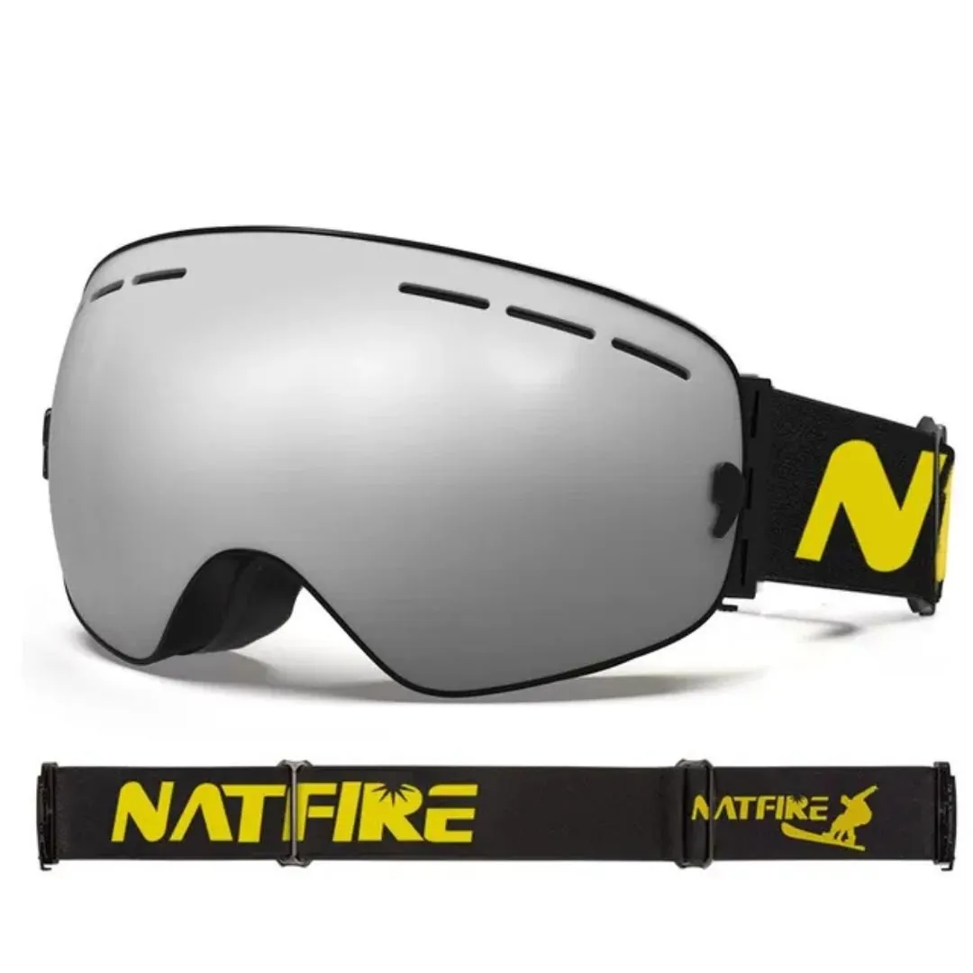 Men's Anti-Fog UV400 Ski Goggles