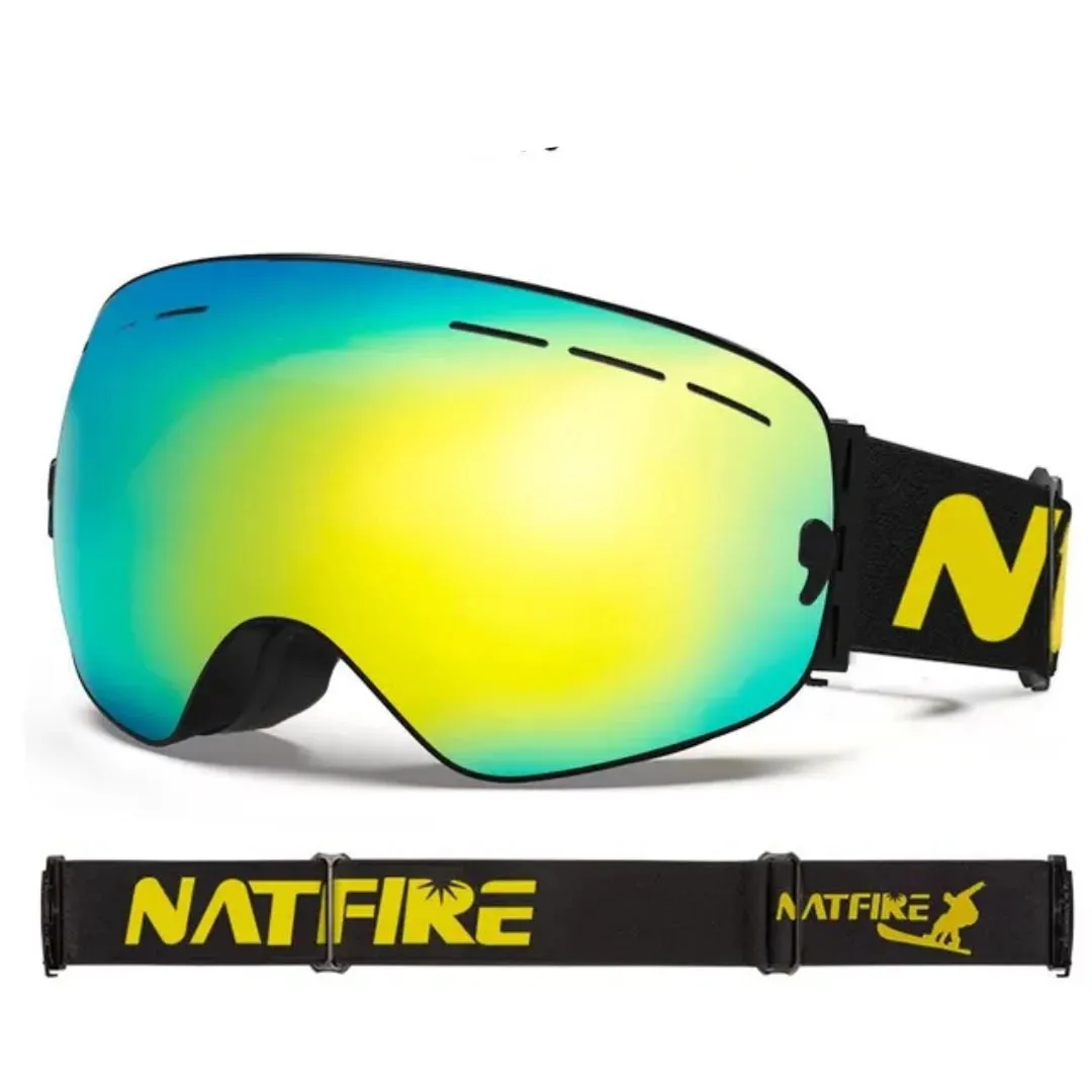 Men's Anti-Fog UV400 Ski Goggles