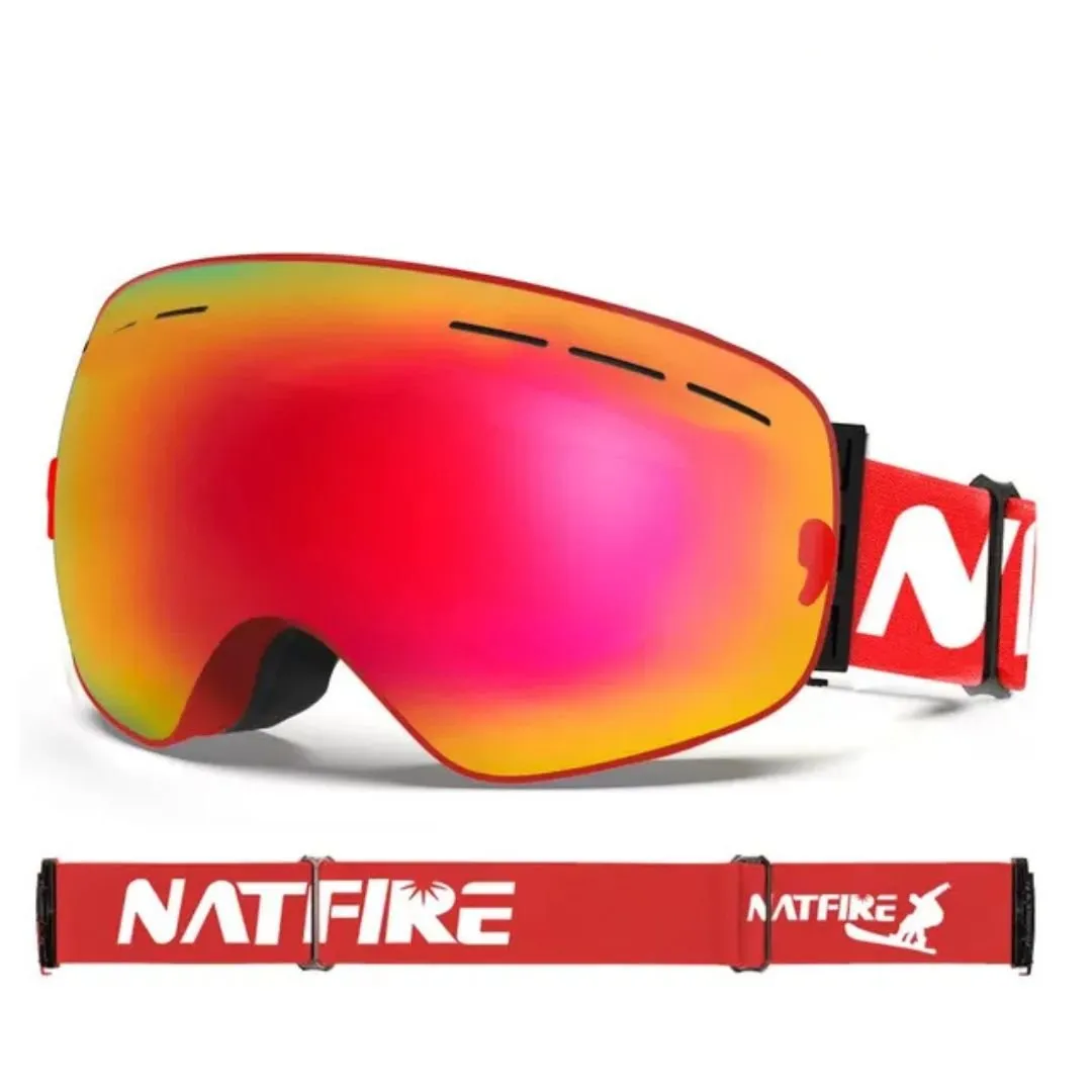 Men's Anti-Fog UV400 Ski Goggles