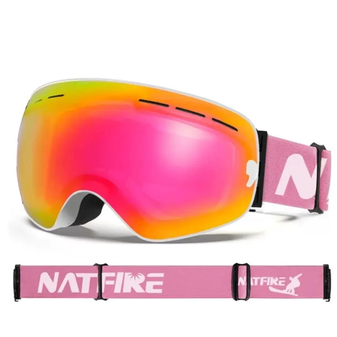 Men's Anti-Fog UV400 Ski Goggles
