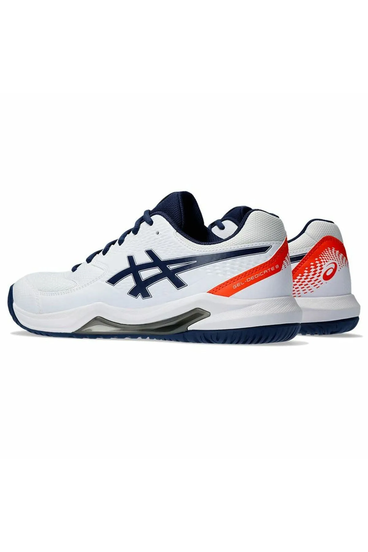 Men's Tennis Shoes Asics Gel-Dedicate 8 White