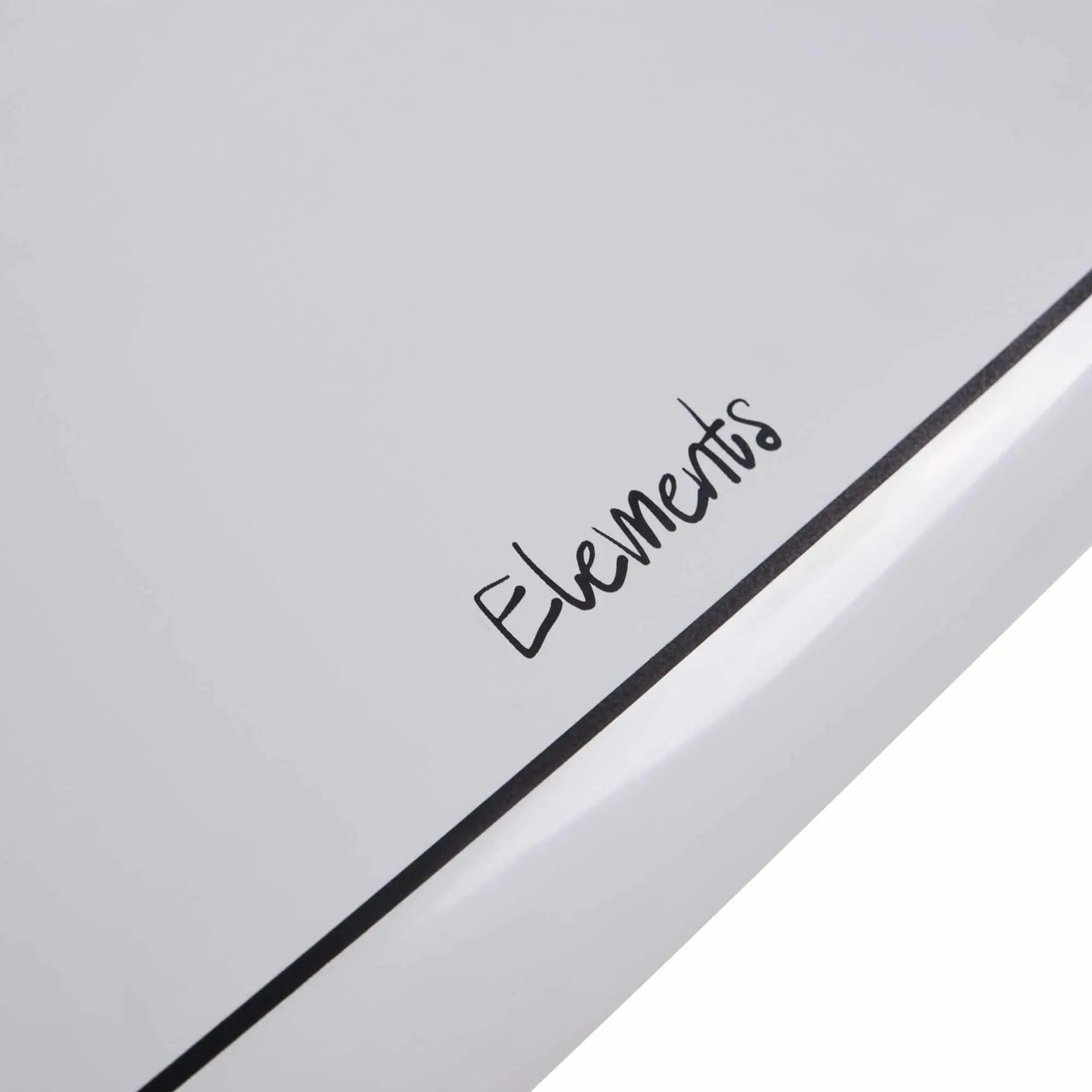 NSP Elements HDT Longboard Surfboard 9'0 White Futures