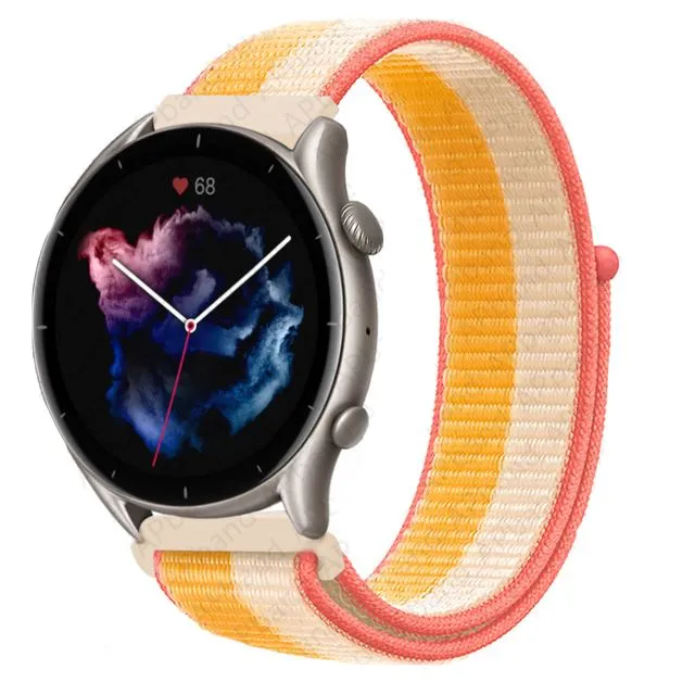 Nylon Sports Loop Watch Straps Compatible with the Nixon 22mm Range