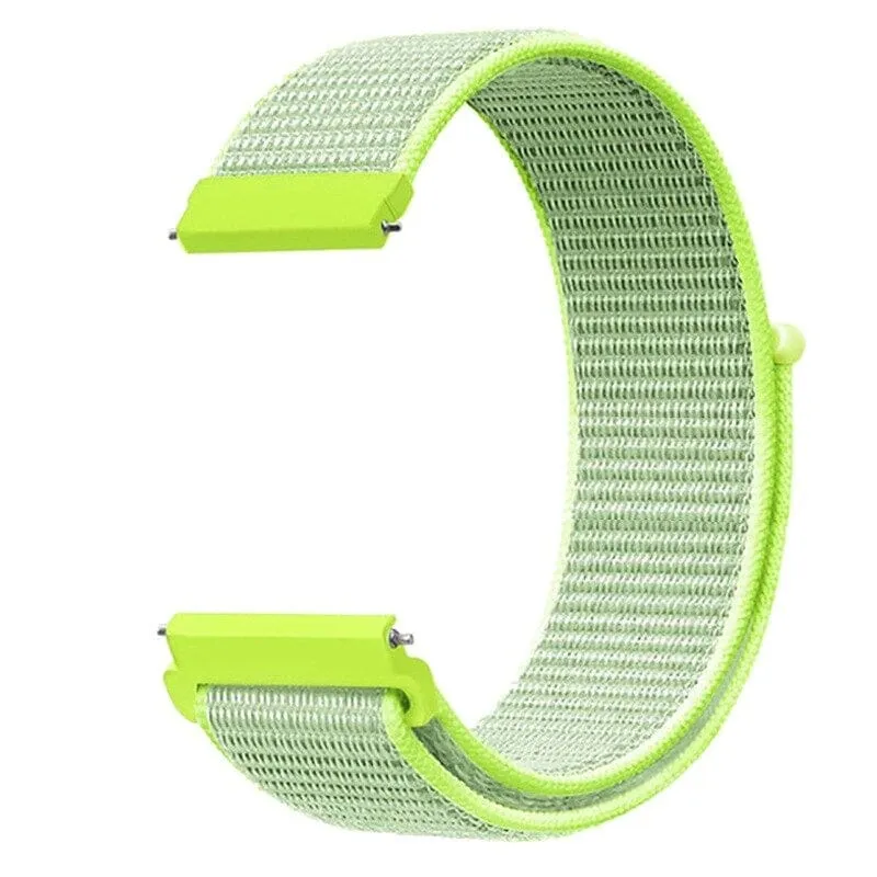 Nylon Sports Loop Watch Straps Compatible with the Nixon 22mm Range