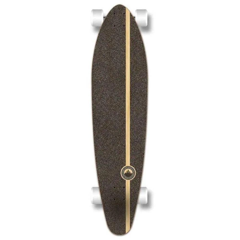Onyx 40" Kicktail Longboard from Punked - Complete