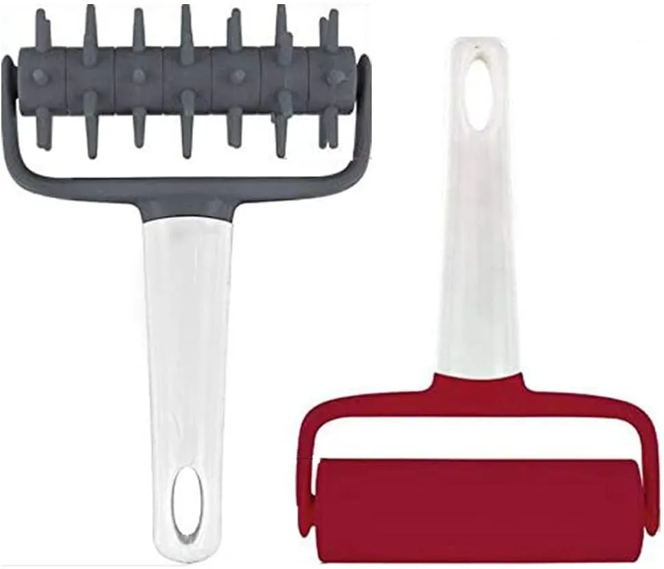 Pizza Dough Roller & Blistering Killer by Dough Roller, Time-Saver Docker Roller