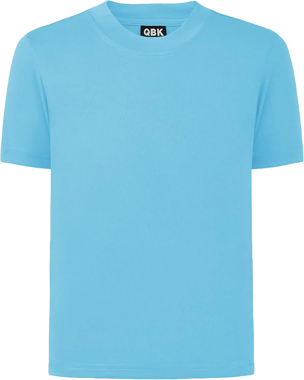 QBK 2T to Youth Neon Shirt Kids UPF 50  Dry Fit Athletic Short Sleeve T Shirts for Boys and Girls