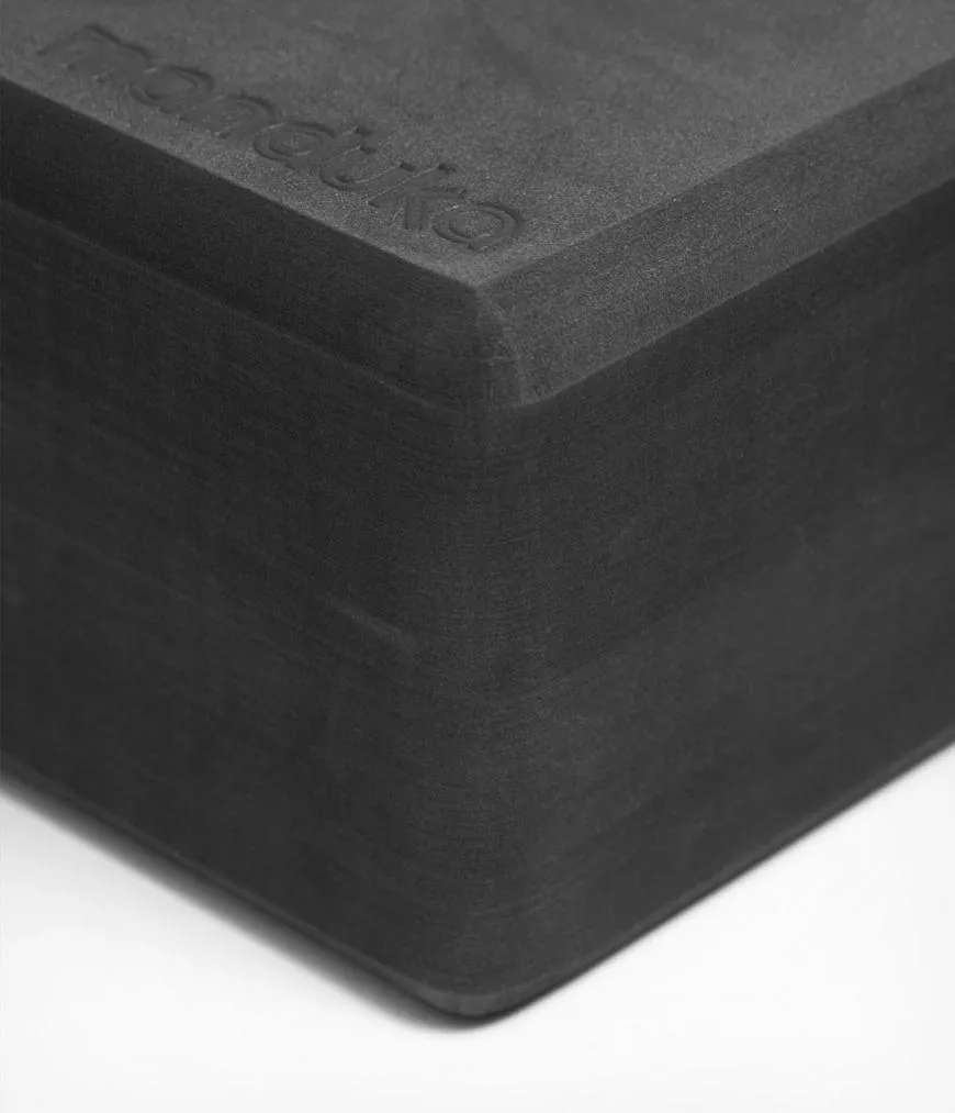 RECYCLED FOAM YOGA BLOCK | THUNDER