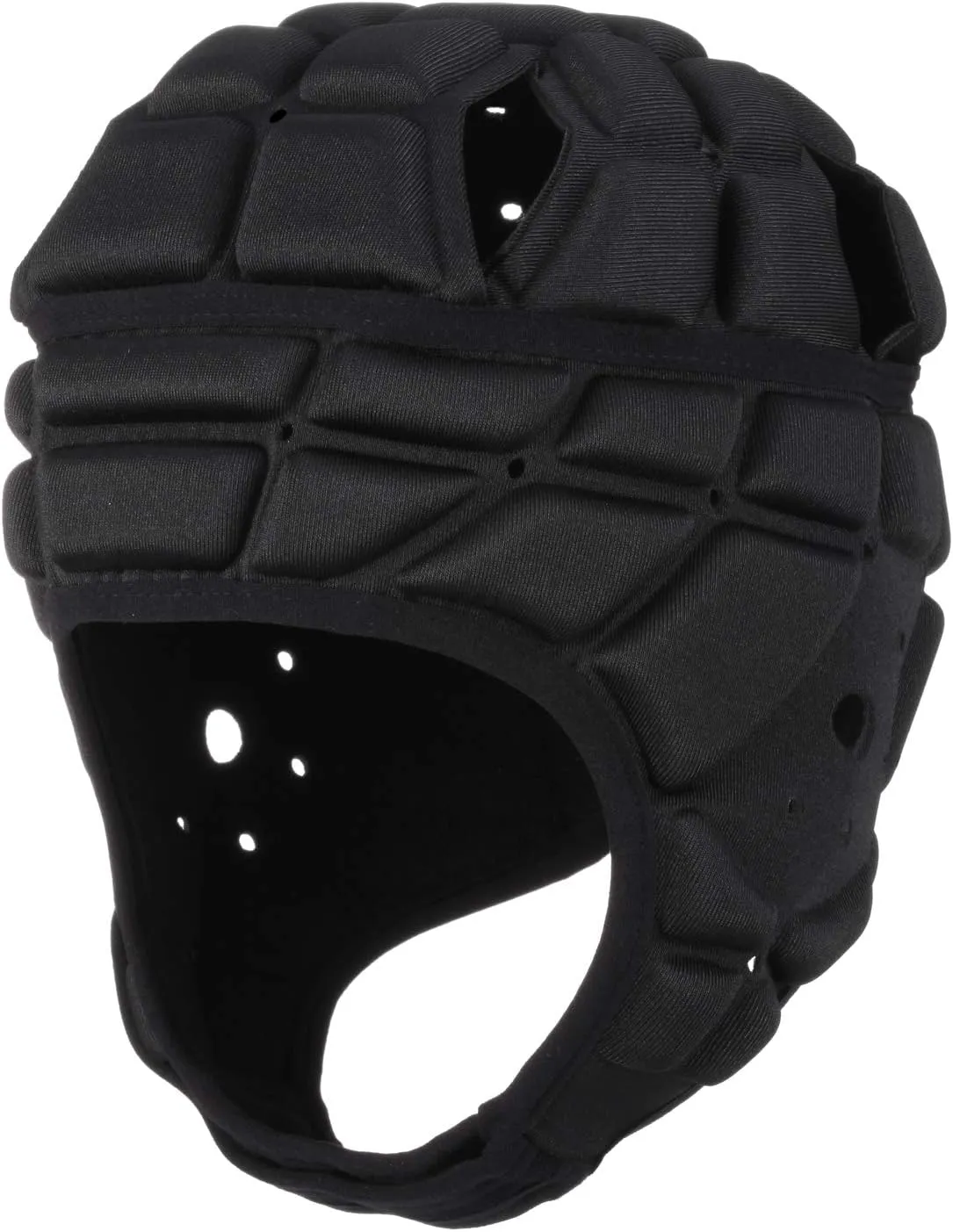 Rugby Soft Helmet Soccer Headgear Scrum Cap 7v7 Flag Football Headguard for Adult Large