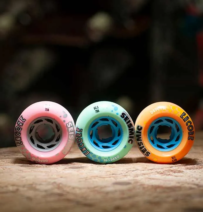 Seismic Encore 64.5mm Longboard Wheels