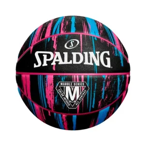 Spalding Marble Series LIMITED EDITION Size 6 Pink Blue Basketball Ball [MR]