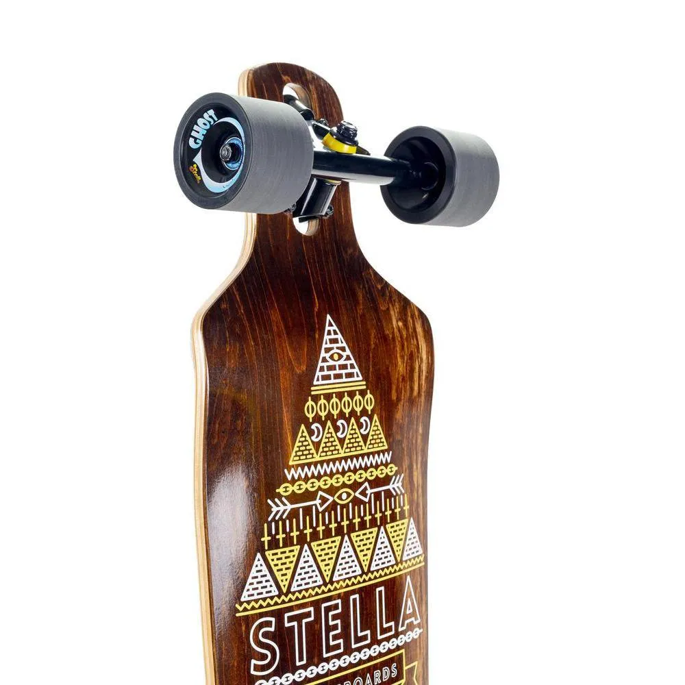 Stella Pyramid Twin Drop Down Drop Through 39" Longboard